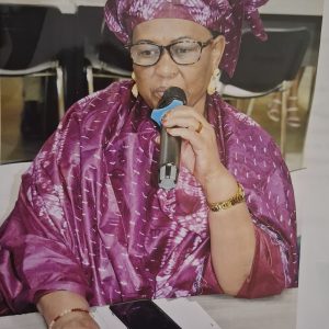 Fatimetou Kane Responsable de la protction sociale et SG du conseil d_administration